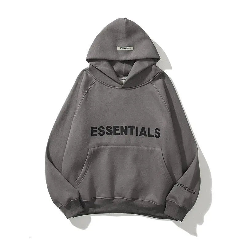 ESSENTIALS Oversized Hoodie Gray