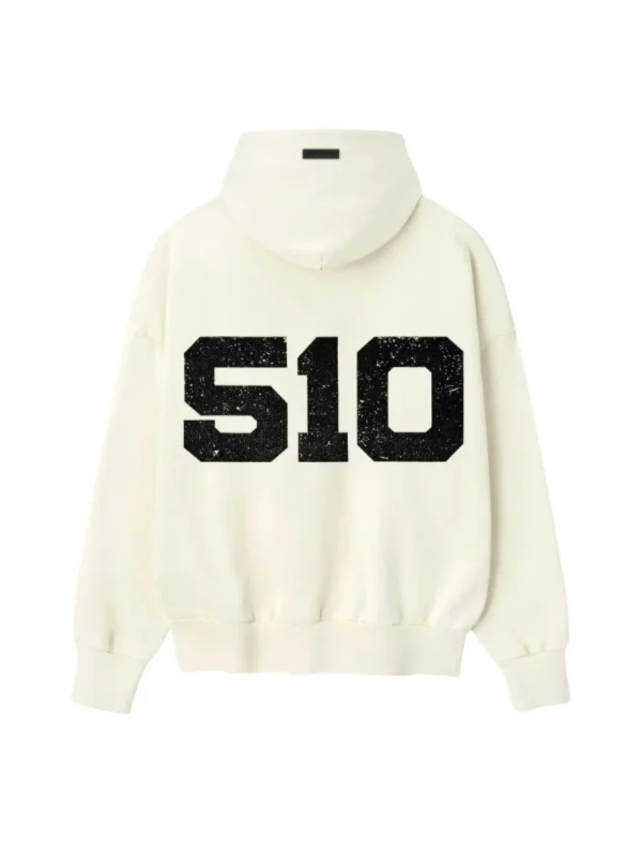Essentials 510 Hoodie White