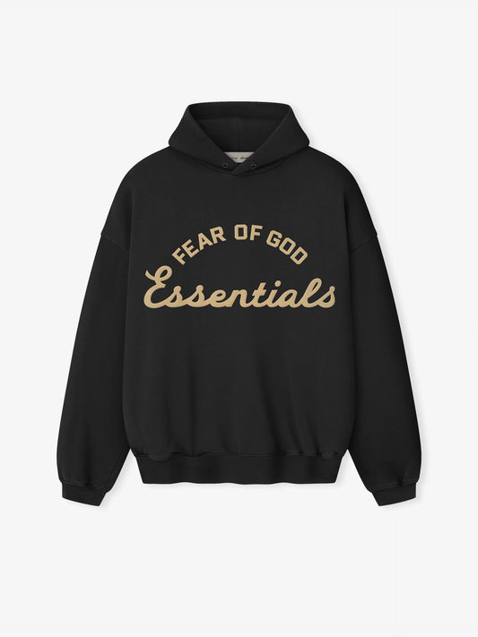 Essentials Black Training 90s Hoodie