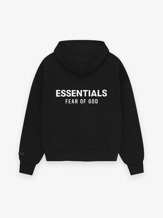 Essentials Classic Black Hoodie