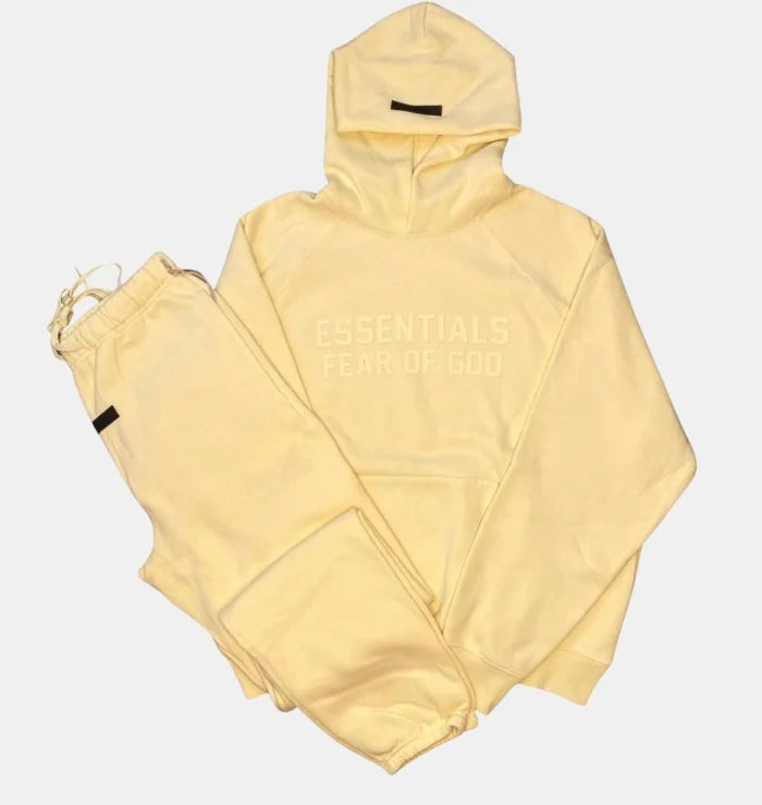 Essentials Fear of God Canary Tracksuit